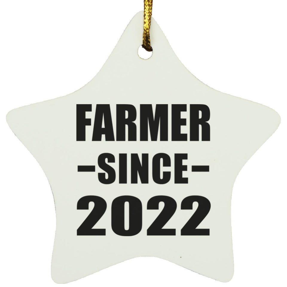 Farmer Since 2022 - Star Ornament