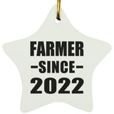 Farmer Since 2022 - Star Ornament