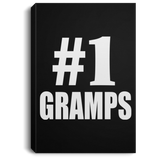 Number One #1 Gramps - Canvas Portrait