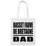 Basset Fauve De Bretagne Dad - Tote Bag White