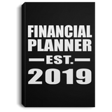 Financial Planner Established EST. 2019 - Canvas Portrait
