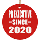 Pr Executive Since 2020 - Circle Ornament