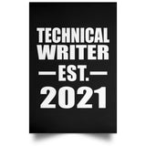Technical Writer Established EST. 2021 - Poster Portrait