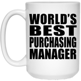 World's Best Purchasing Manager - 15 Oz Coffee Mug