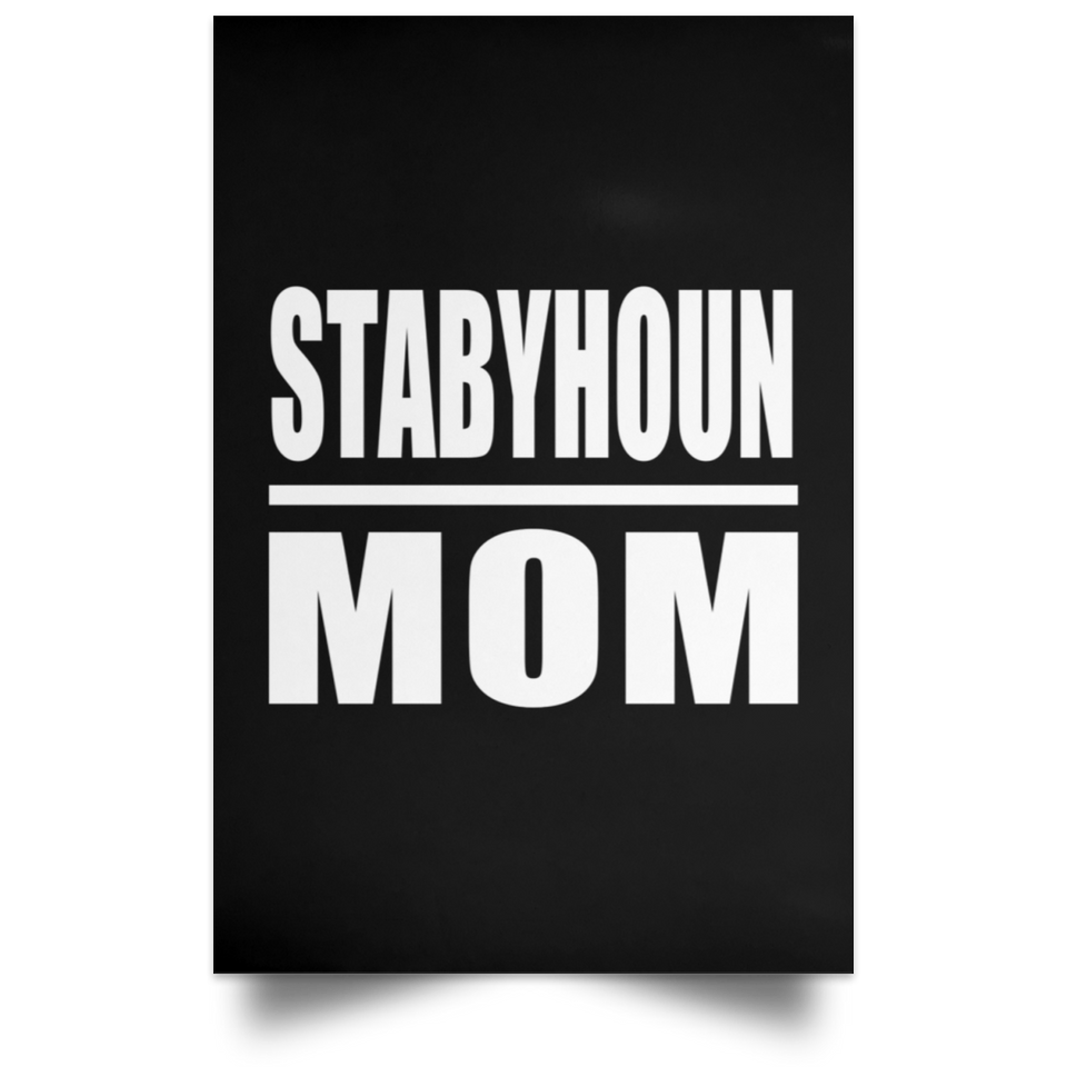 Stabyhoun Mom - Poster Portrait