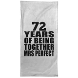 72nd Anniversary 72 Years Of Being Mrs Perfect - Hand Towel