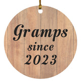 Gramps Since 2023 - Circle Ornament C