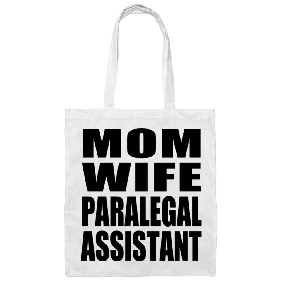 Mom Wife Paralegal Assistant - Tote Bag White