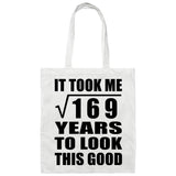 13th Birthday Took Square Root of 169 Years To Look Good - Tote Bag White