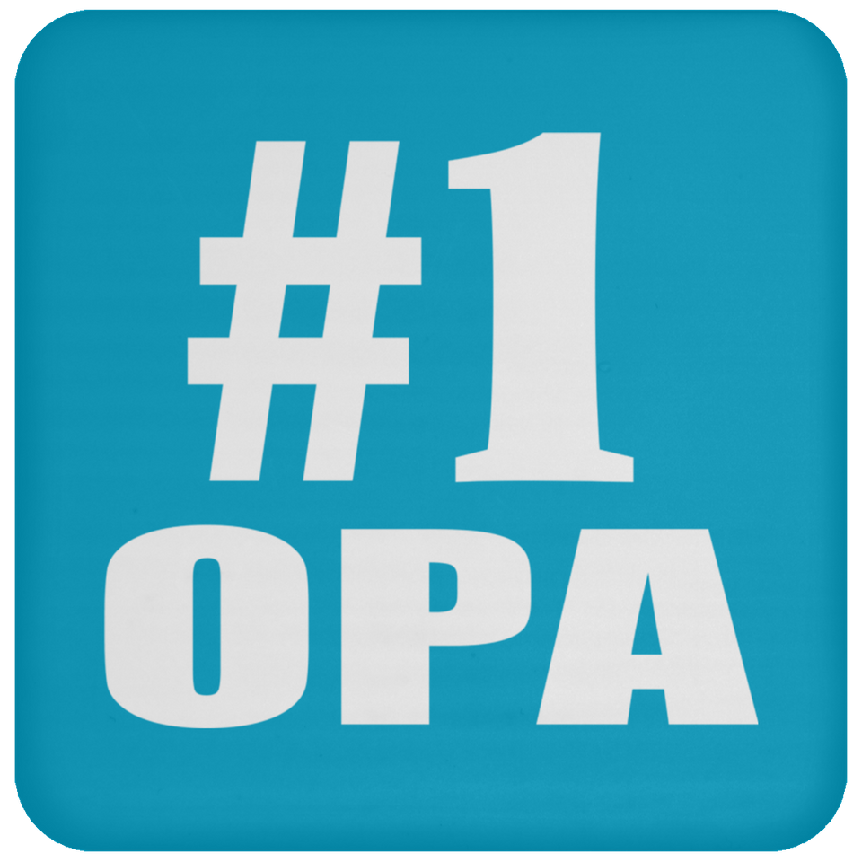 Number One #1 Opa - Drink Coaster