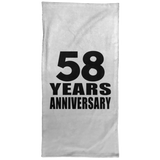 58th Anniversary 58 Years Anniversary - Hand Towel