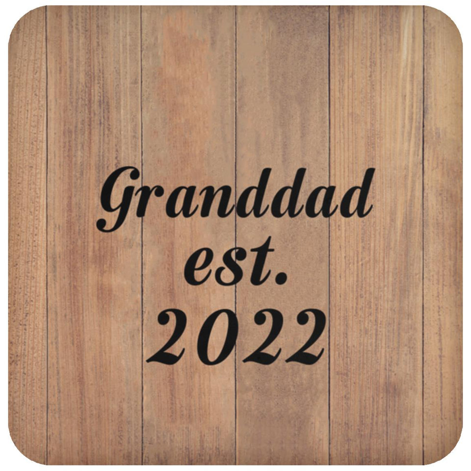 Granddad Established EST. 2022 - Drink Coaster C