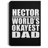Hector World's Okayest Dad - Canvas Portrait