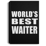 World's Best Waiter - Canvas Portrait