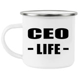 CEO Life - 12oz Camping Mug