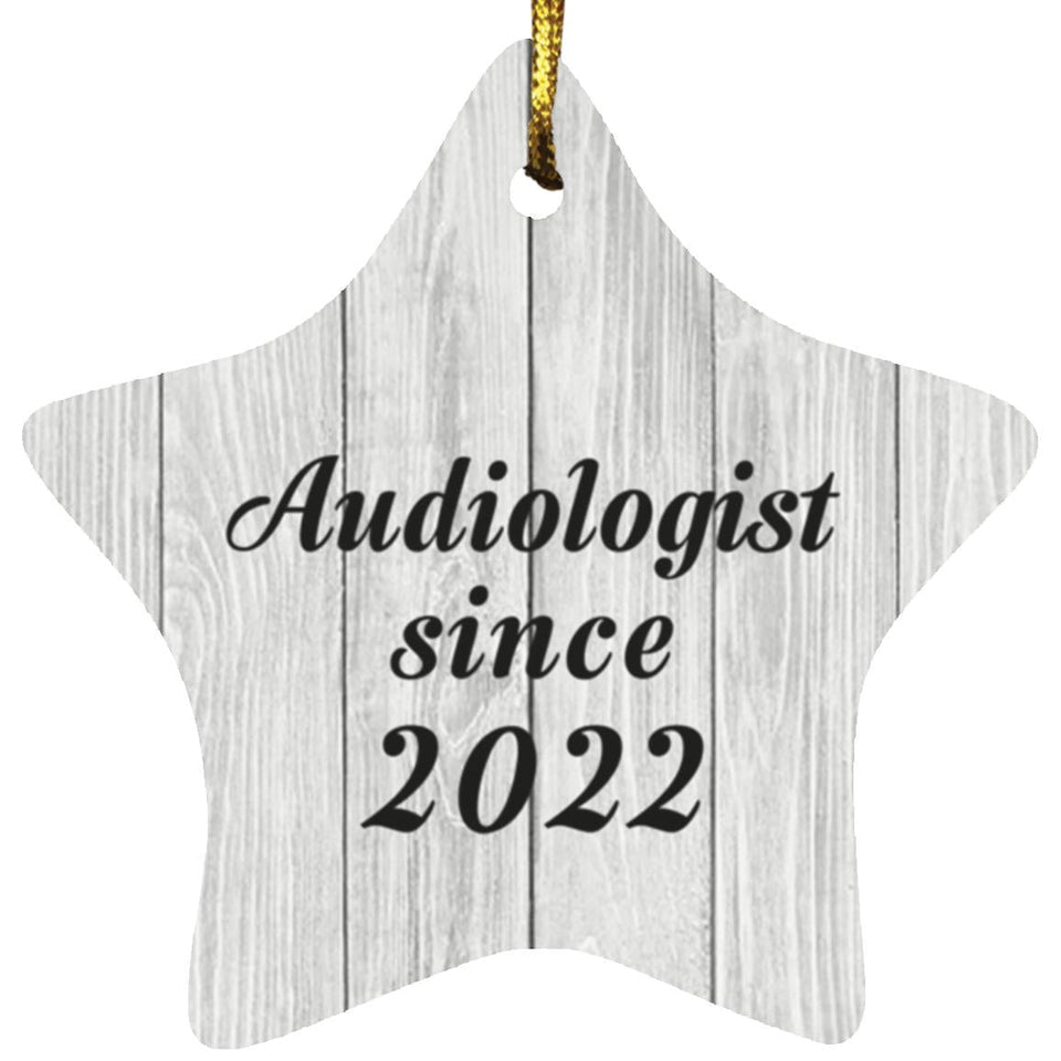 Audiologist Since 2022 - Star Ornament F