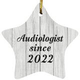 Audiologist Since 2022 - Star Ornament F