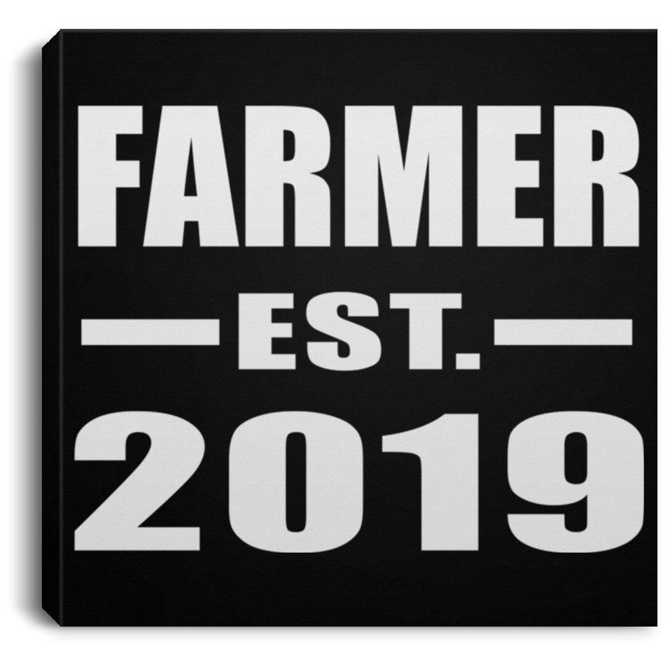 Farmer Established EST. 2019 - Canvas Square