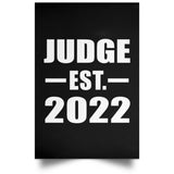 Judge Established EST. 2022 - Poster Portrait
