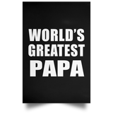 World's Greatest Papa (Grandpa) - Poster Portrait