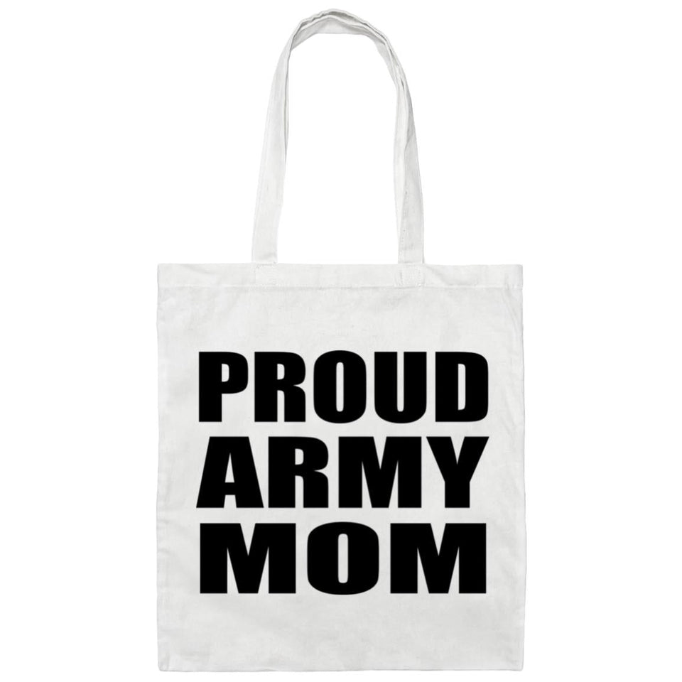 Proud Army Mom - Tote Bag White