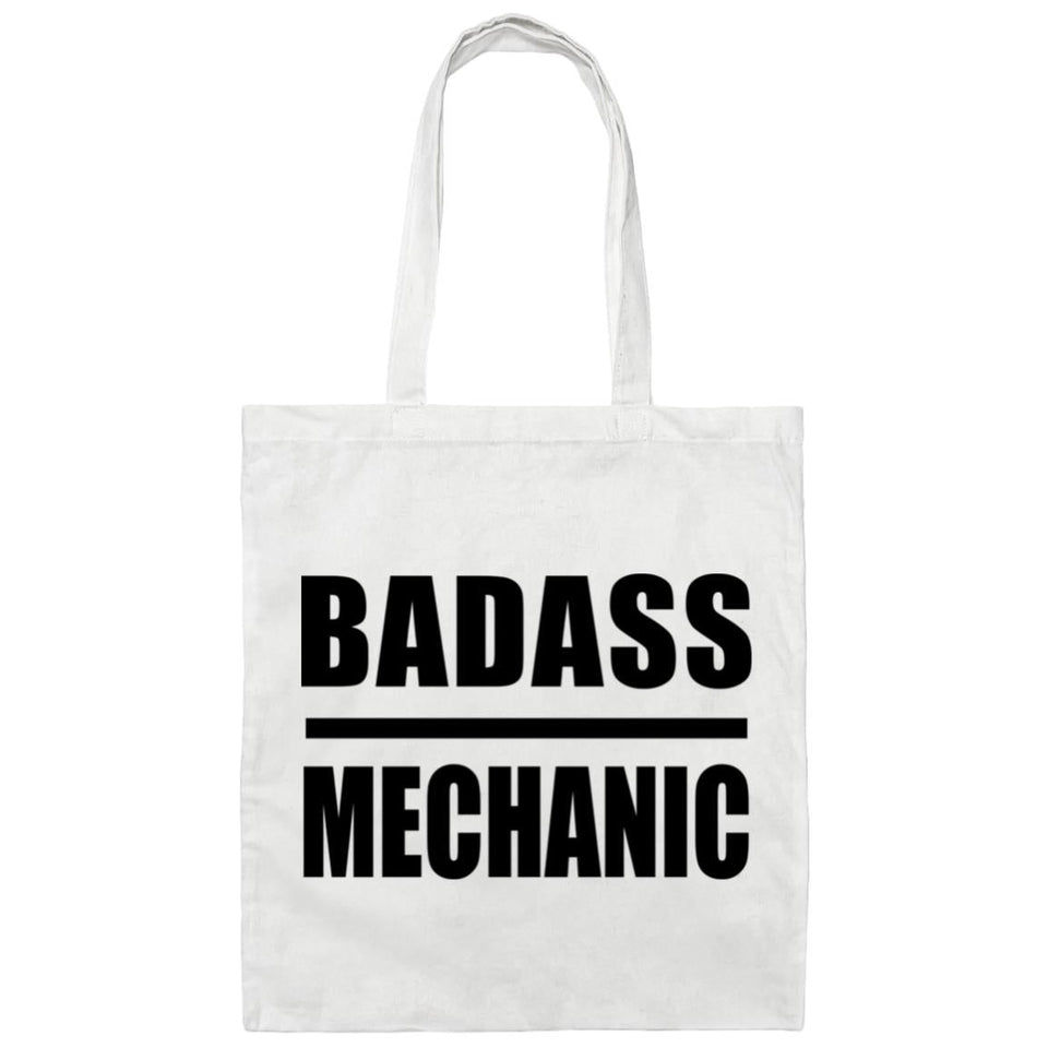 Badass Mechanic - Tote Bag White