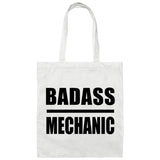 Badass Mechanic - Tote Bag White