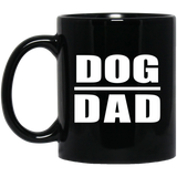 Dog Dad - 11oz Coffee Mug Black