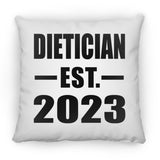 Dietician Established EST. 2023 - Throw Pillow