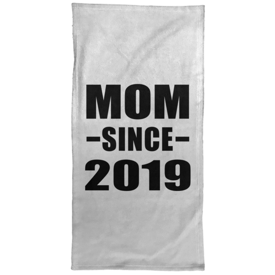 Mom Since 2019 - Hand Towel