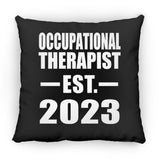Occupational Therapist Established EST. 2023 - Throw Pillow Black