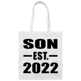 Son Established EST. 2022 - Tote Bag White