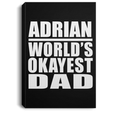 Adrian World's Okayest Dad - Canvas Portrait