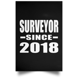 Surveyor Since 2018 - Poster Portrait