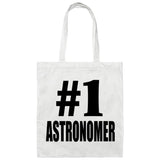 Number One #1 Astronomer - Tote Bag White