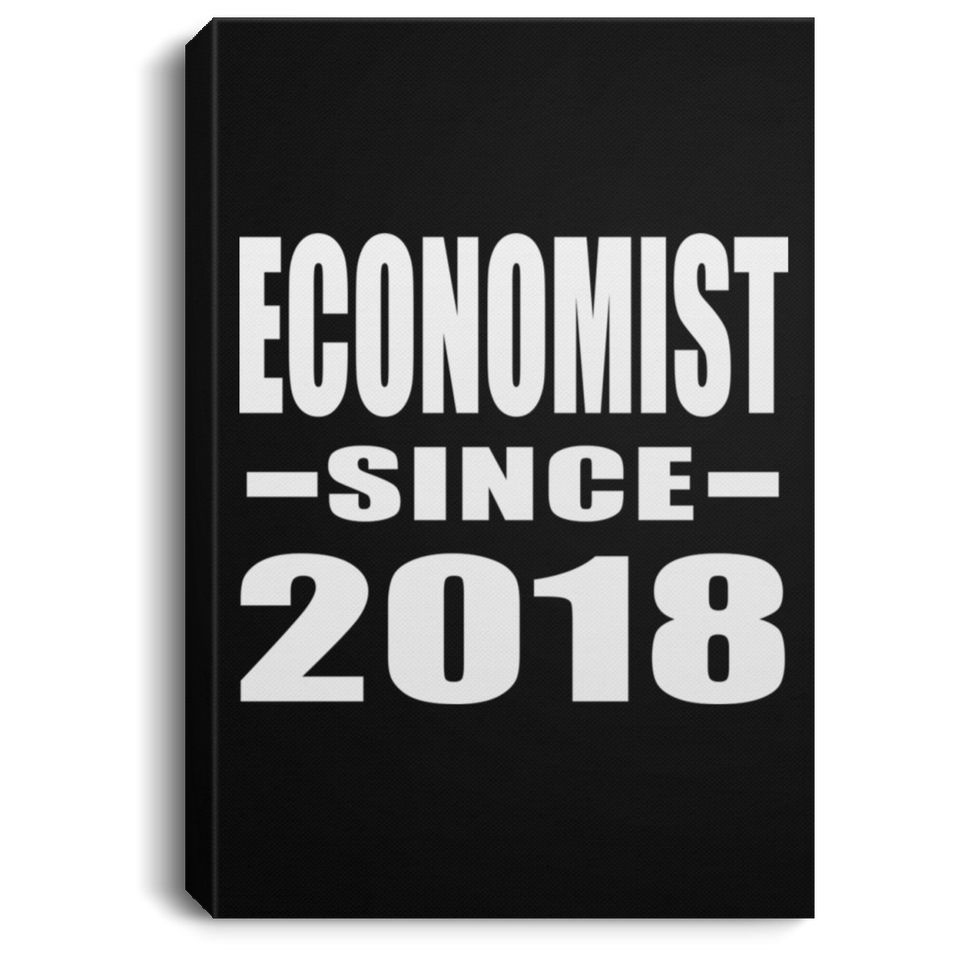 Economist Since 2018 - Canvas Portrait