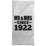 102nd Anniversary Mr & Mrs Since 1922 - Hand Towel
