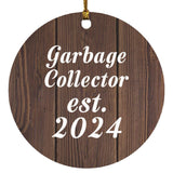 Garbage Collector Established Est. 2024 - Circle Ornament D