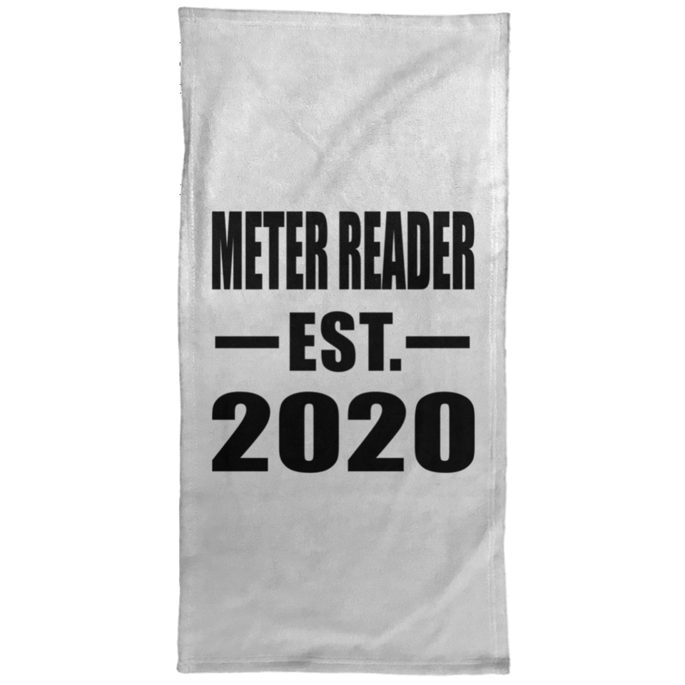 Meter Reader Established EST. 2020 - Hand Towel