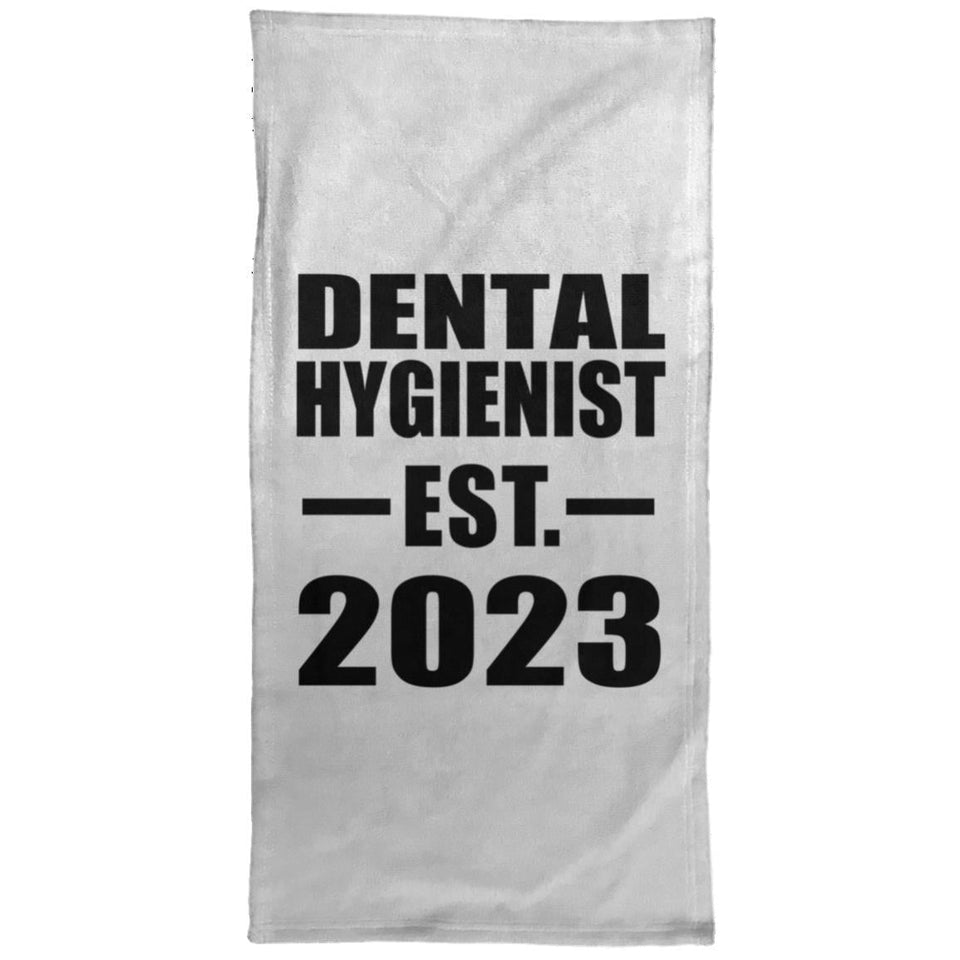 Dental Hygienist Established EST. 2023 - Hand Towel
