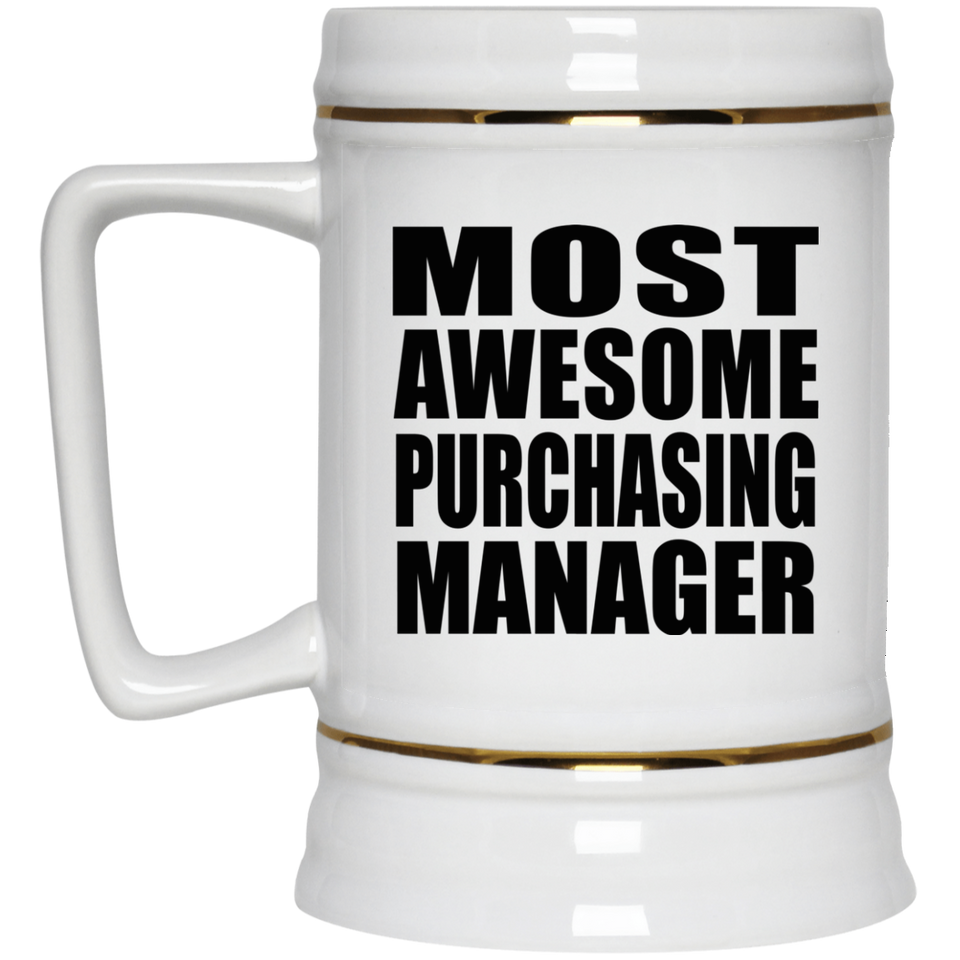 Most Awesome Purchasing Manager - Beer Stein
