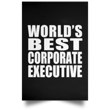 World's Best Corporate Executive - Poster Portrait