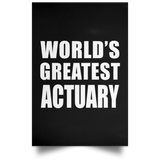 World's Greatest Actuary - Poster Portrait