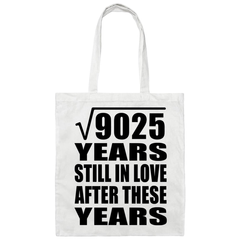 95th Anniversary Square Root of 9025 Years Still In Love - Tote Bag White