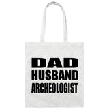 Dad Husband Archeologist - Tote Bag White