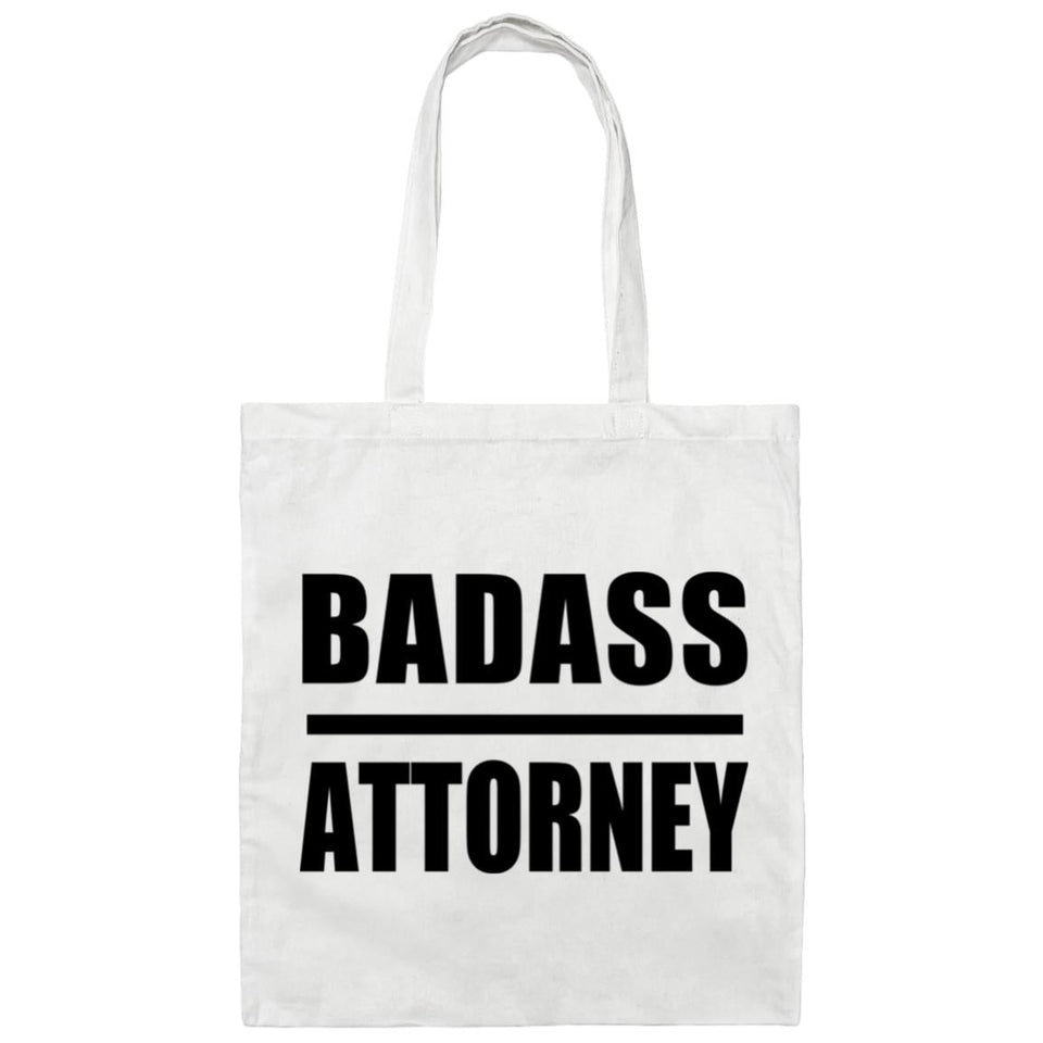 Badass Attorney - Tote Bag White