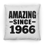 58th Birthday Amazing Since 1966 - Throw Pillow