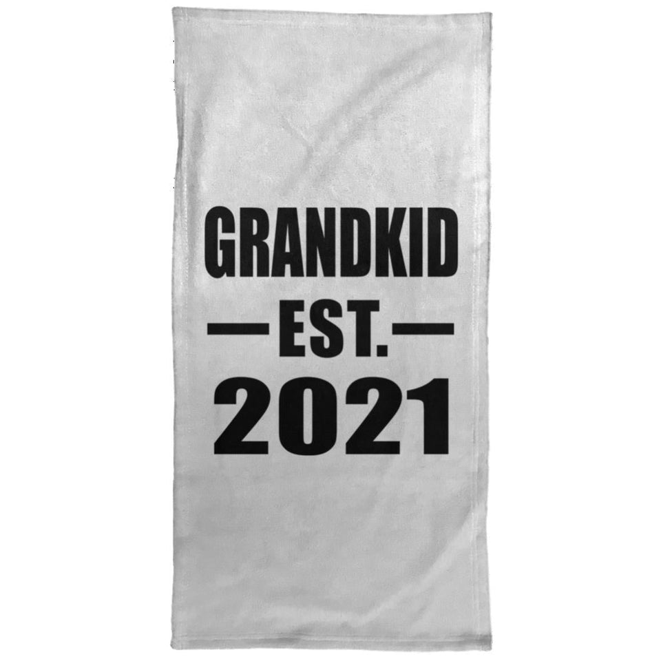 Grandkid Established EST. 2021 - Hand Towel