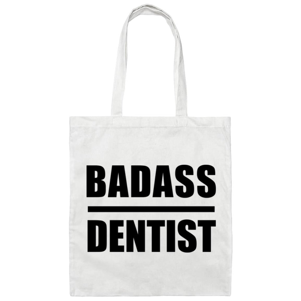 Badass Dentist - Tote Bag White