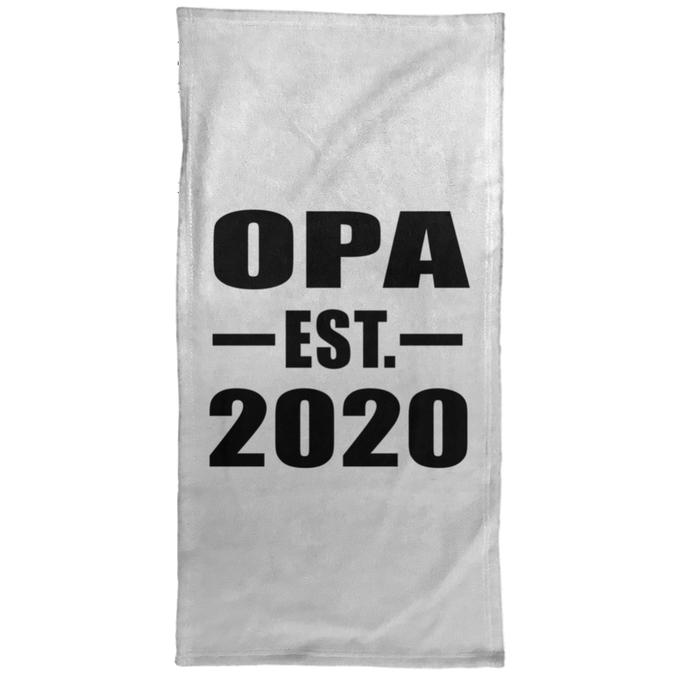 Opa Established EST. 2020 - Hand Towel